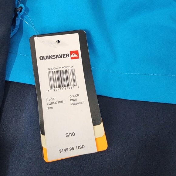 Quiksilver Youth Jacket S/10 NWT - Picture 7 of 16